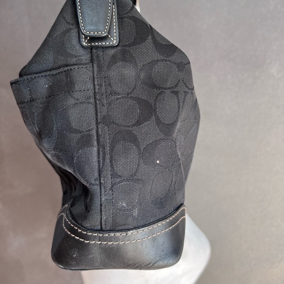 Coach canvas c signature hobo bag - Picture 9 of 15
